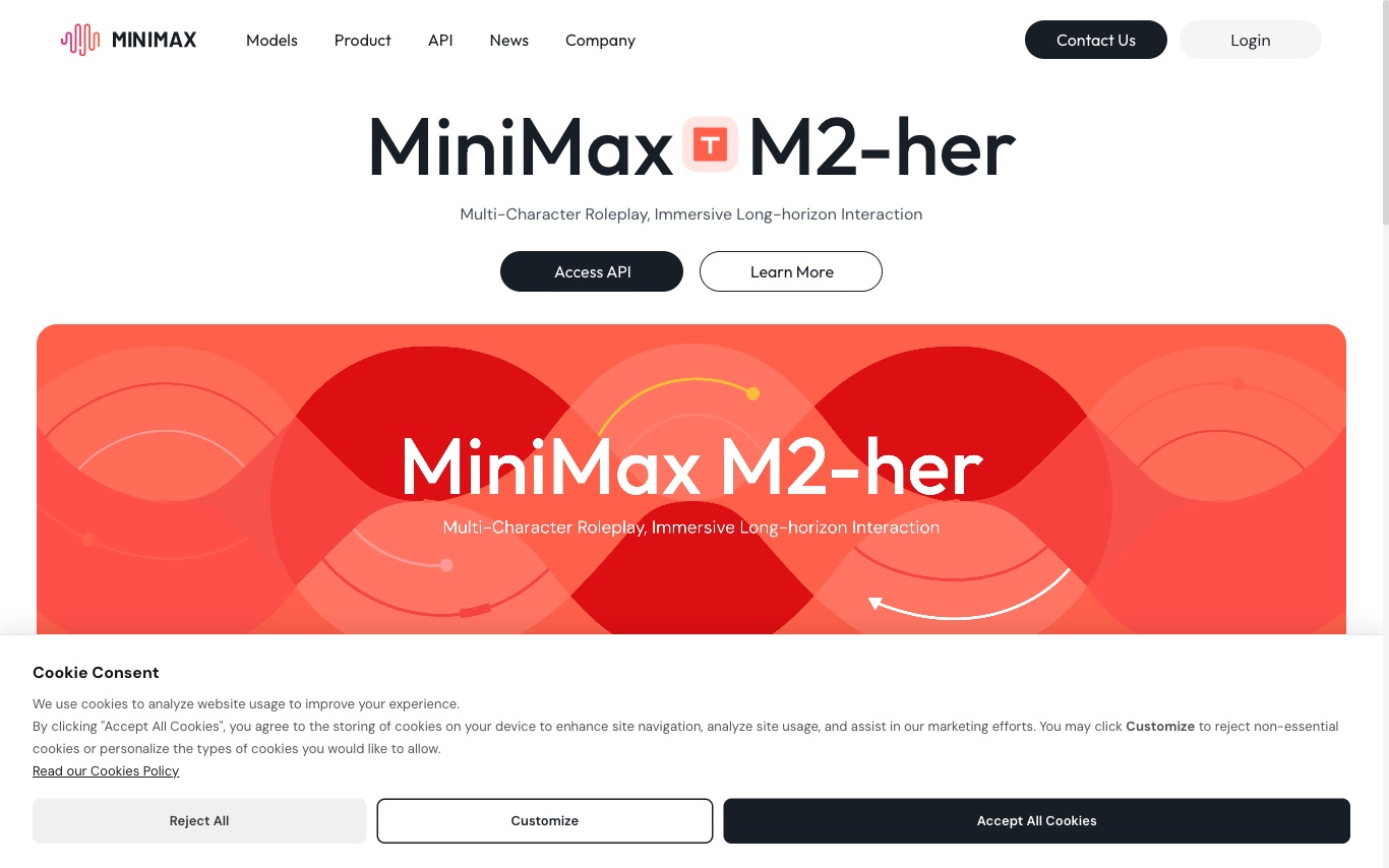 MiniMax screenshot