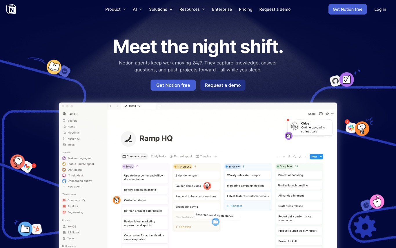 Notion screenshot